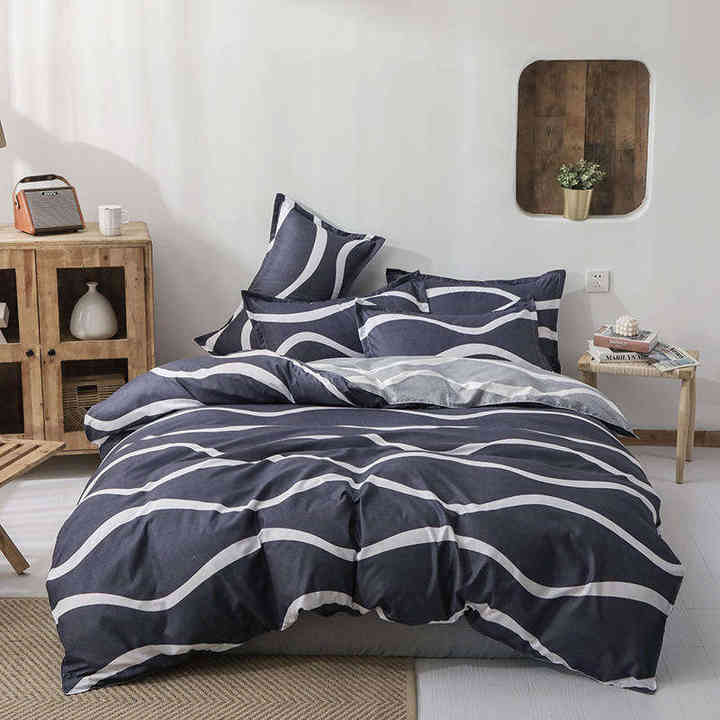 Bed Sheet Set Luxury Sheet Set 100% Cotton High Quality