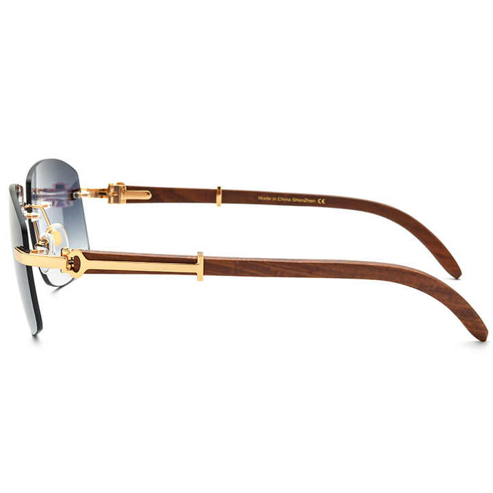 Wood Metal Sunglasses Handmade