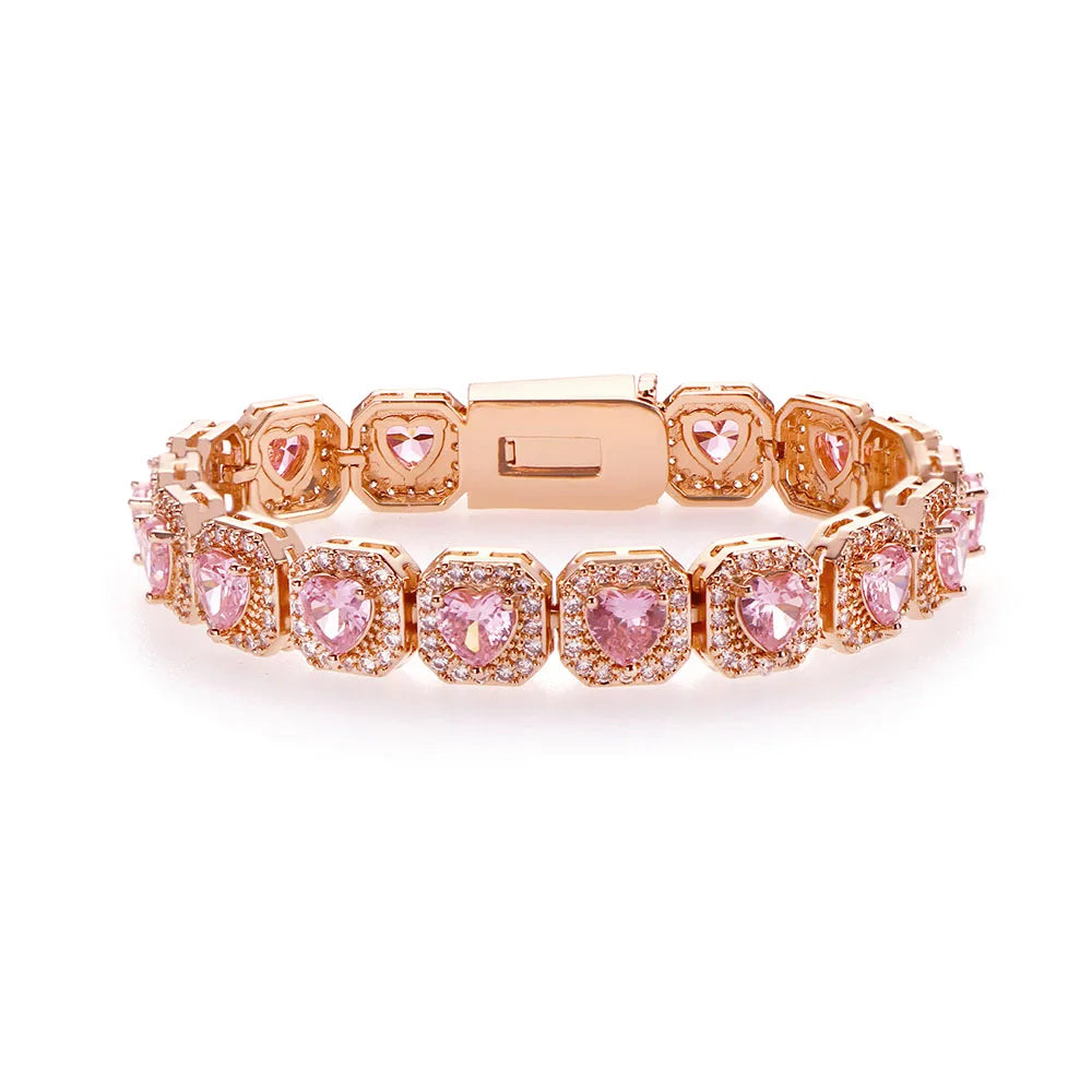 سوار على شكل قلب-heart-shaped bracelet