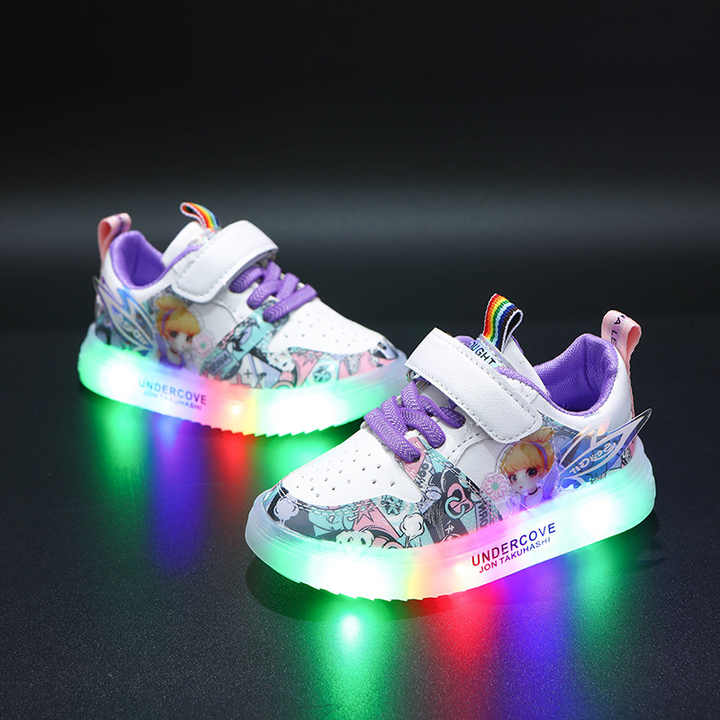 Princess shoes with lights