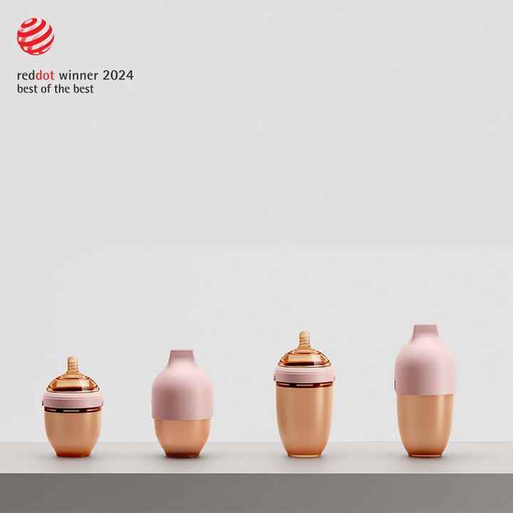 Bpa Free Wide Neck Design -زجاجة رضاعة هيورشي