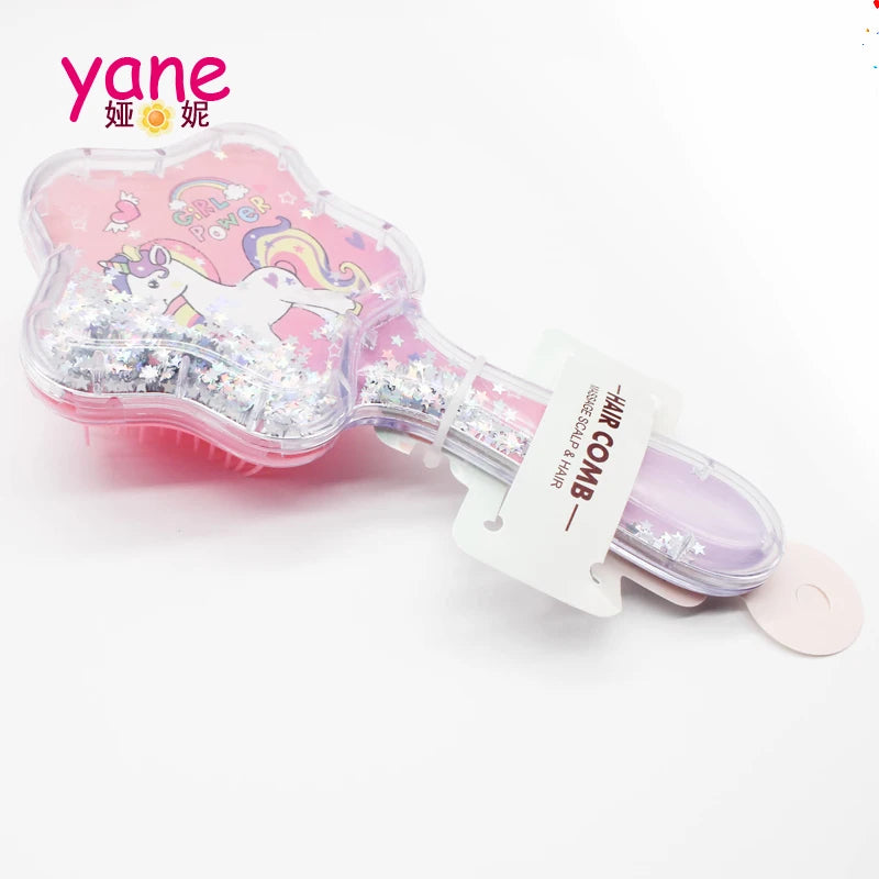 Kids Accessories Unicorn Hairbrush for Girls