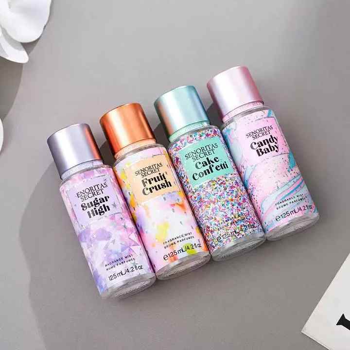 Women's perfume collection