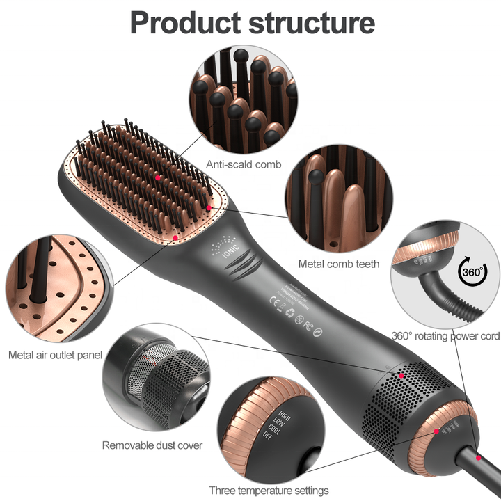 خطوة واحدة ضربة مستقيم - اجهزة الشعر