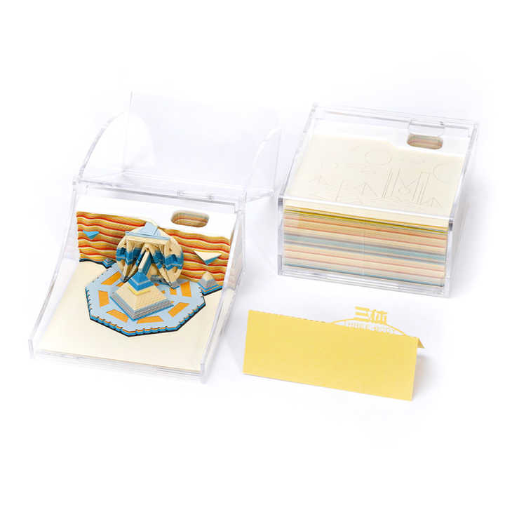 Gifts Aerospace Styling Made from Paper Handicrafts - 3D Notebook with Custom Logo for Kids,