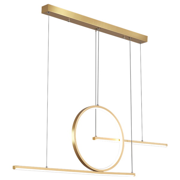 Hanging lamp installation room