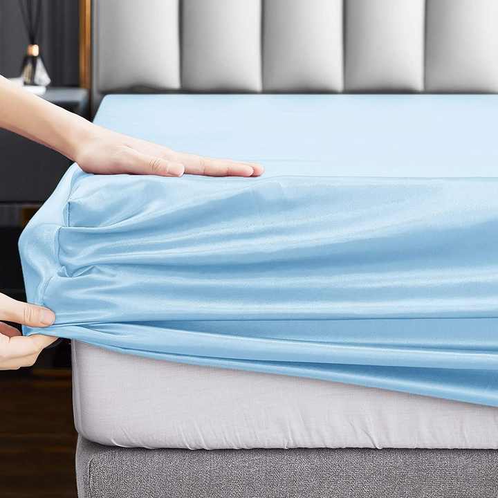Luxury Silk Silk Sheets Deep Pocket Twin