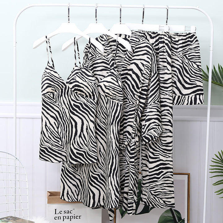 Wholesale Women's Silk Robes Girls Sleepwear Pajama Sets