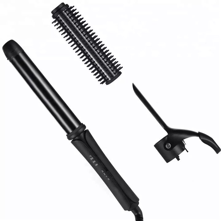 فرشاة شعر قابلة لإعادة الشحن مع ضوء LED لعلاج . Rechargeable Hair Brush with LED Light for Ingrown Hair