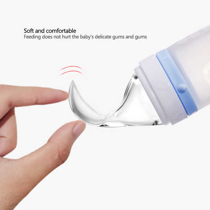 Dolphin Tail Baby Food Spoon