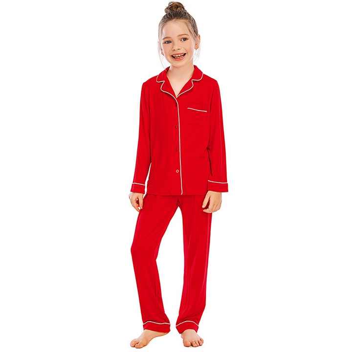 Long-sleeved children's pajamas