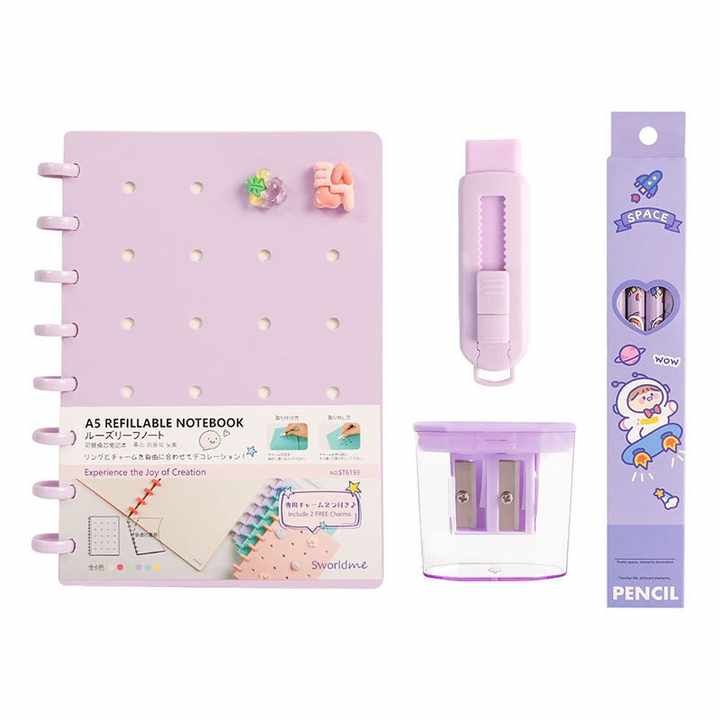 Best Selling Large Portable Stationery Set Student Roll