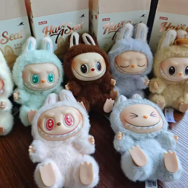 Labubu Have a Seat Exciting Macaron Blind- تماثيل بوب مارت الغامضة الرسمية