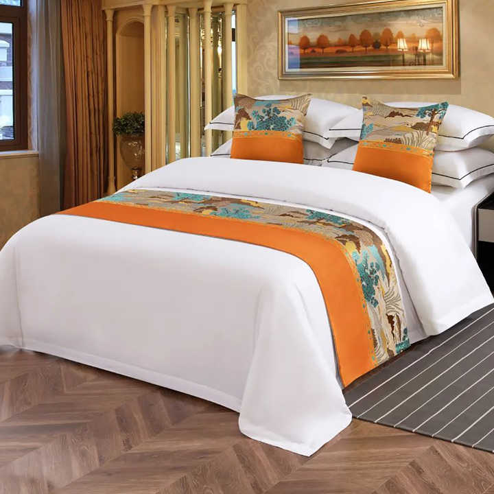 مجموعة ملايات فاخرة لحاف مقاس الملك والملك . Luxury Sheet Set King Size Duvet Cover Cotton Sheet Set Duvet Cover