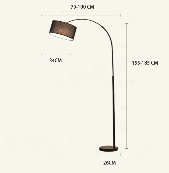 مصابيح مصباح أرضي إبداعي حديث