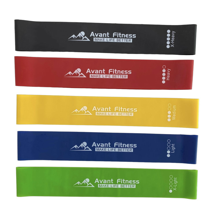 Flexible rubber band set