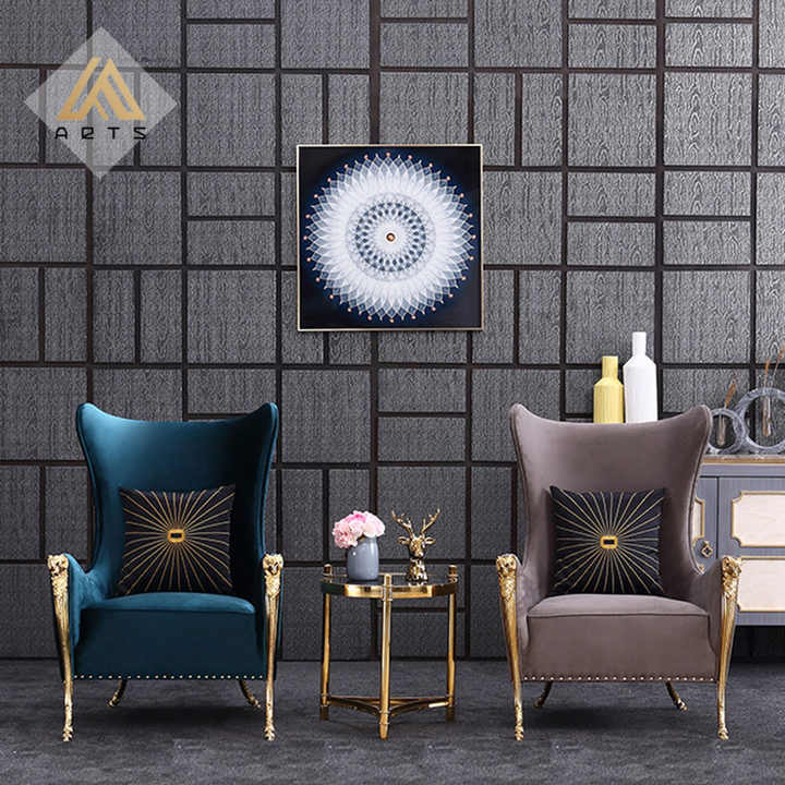 أريكة فردية فاخرة من مصنع صيني ,Luxury single sofa from Chinese factory