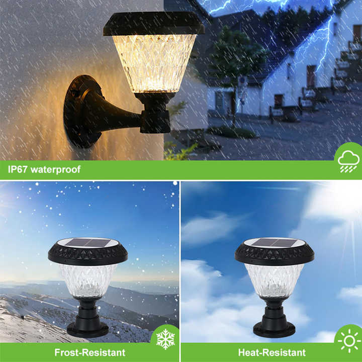 Energy-saving solar wall lamp
