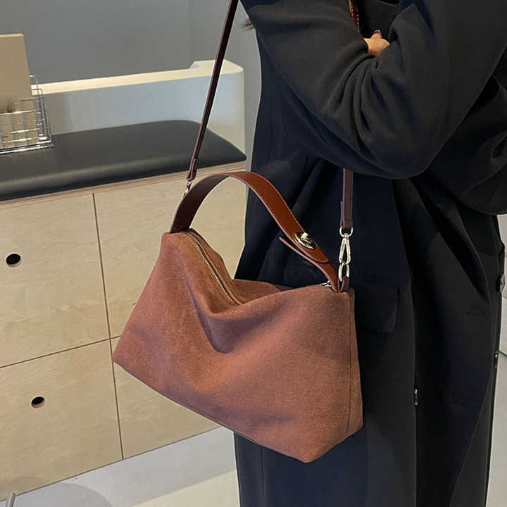 Women's Suede Handbag