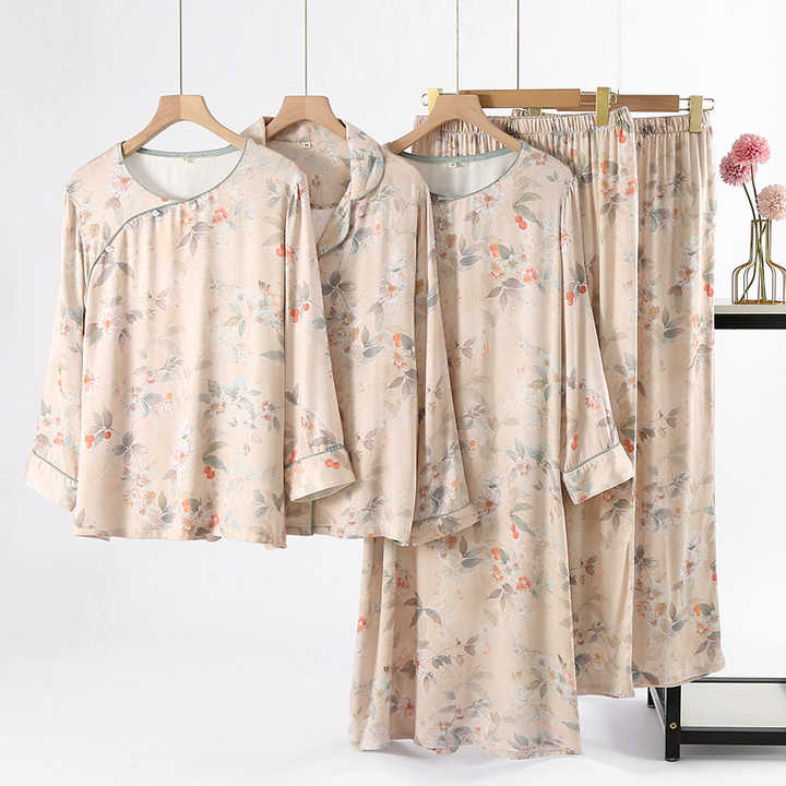 مجموعات بيجامة قطنية مريحة