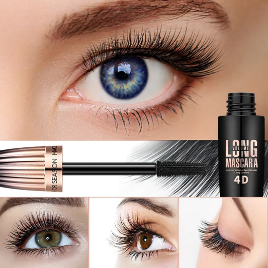Curling Long Lasting Waterproof 4D Eyelash Extensions Mascara