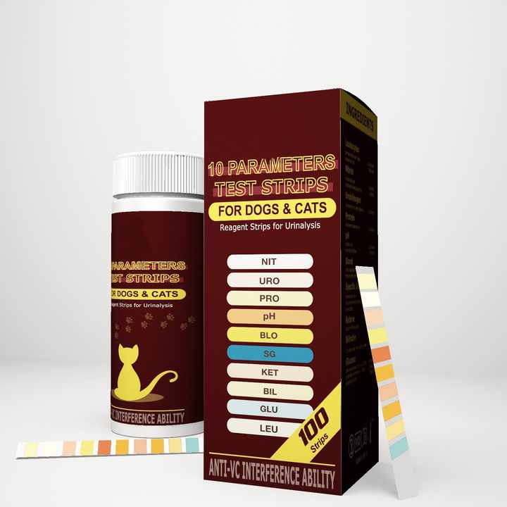 صحة الكبد والكلى والكلب UTI-شرائط كاشف . Liver, Kidney & Dog UTI Health