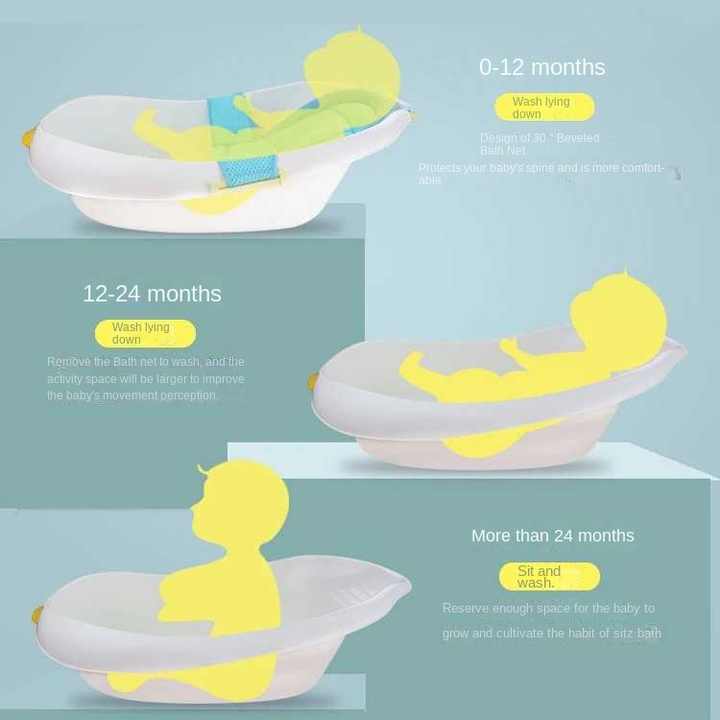 حوض استحمام عالمي للأطفال كبير وسميك لتلبية . Large and thick universal baby bathtub to meet the