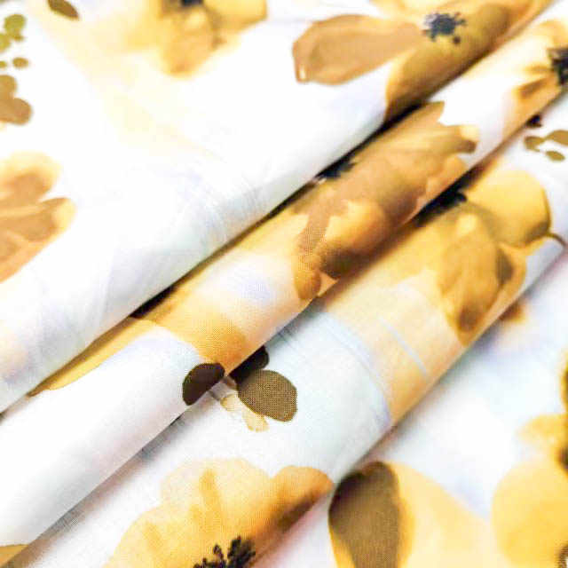 Cotton Poplin Fabric with Digital
