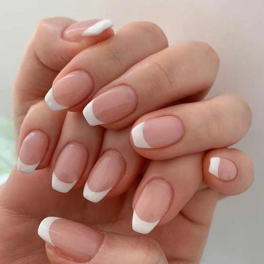 French Pink French- Acrylic Nails