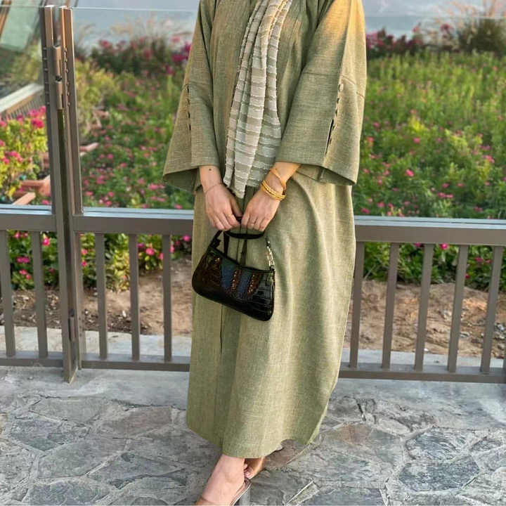 عبايةملونه كيمونو