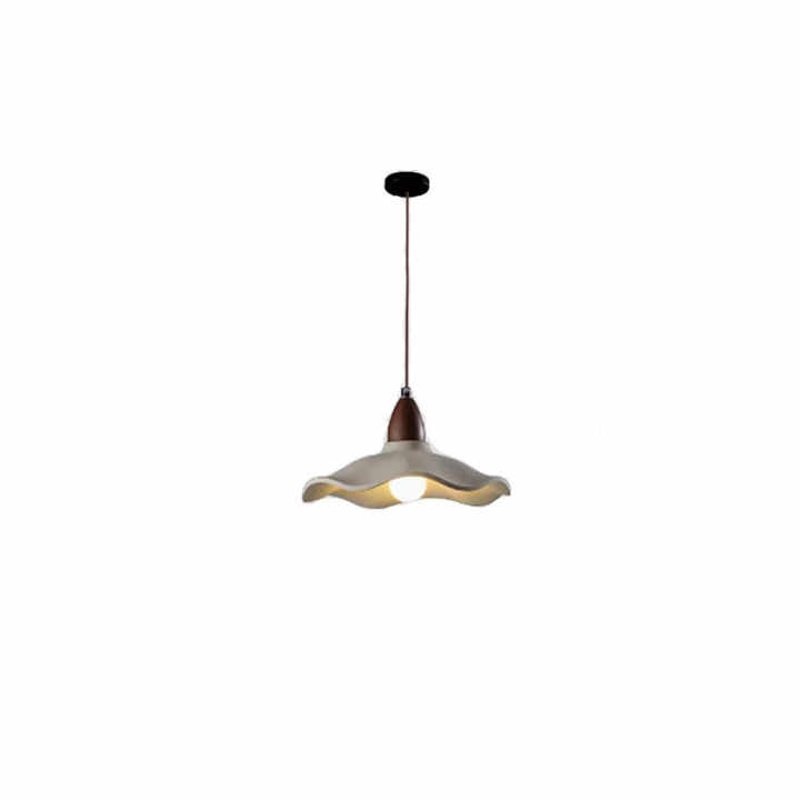 Cream retro chandelier with