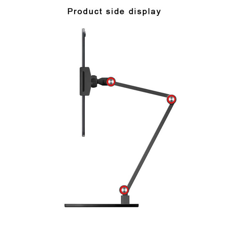 New product listing Placed on desktop using double arm