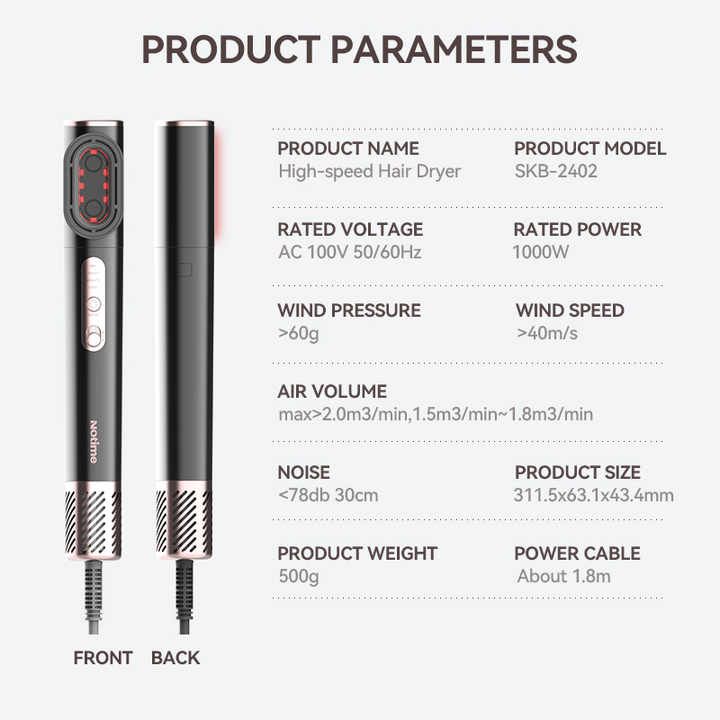 Speed Hair Dryer Straightener