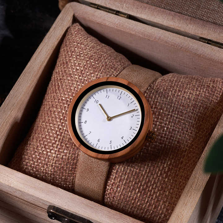 wooden clock