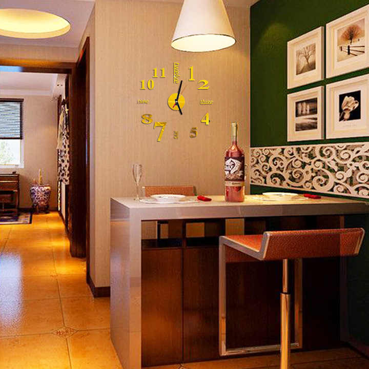 Popular Creative Wall Home Decor Acrylic Sticker