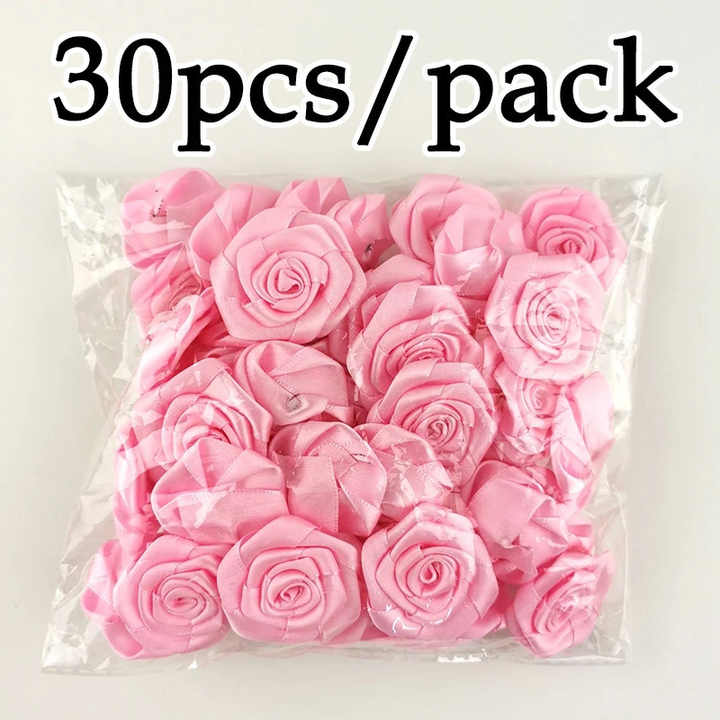 Mini High Quality Satin-Small Rose