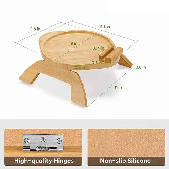 Solid Bamboo Sofa Arm