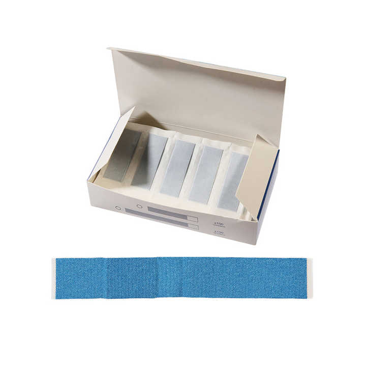 HY6318 الأزرق كشف الإصبع مطاطا النسيج الجص HY6318 Blue Finger Detection Elastic Fabric Plaster