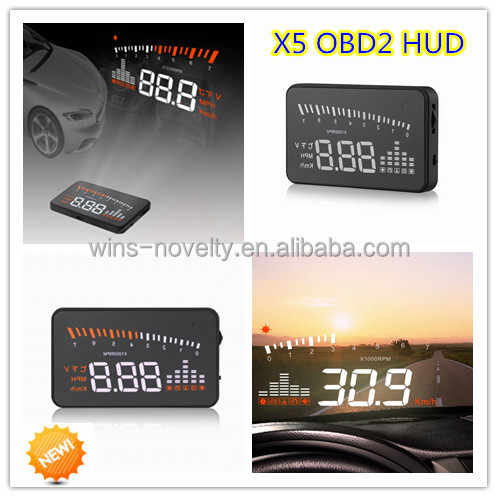 Best Selling Car Diagnostic Tool Safe Driving OBD2 HUD
