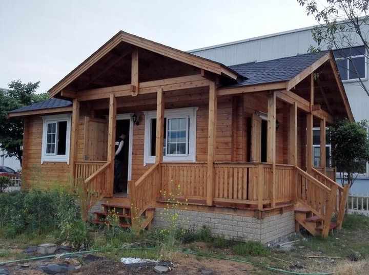 Big Window Prefab Wooden House