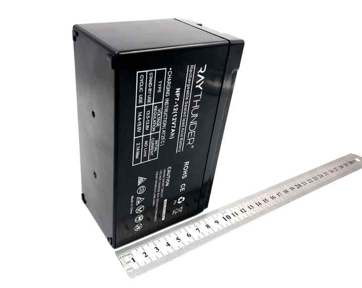 12V rechargeable battery
