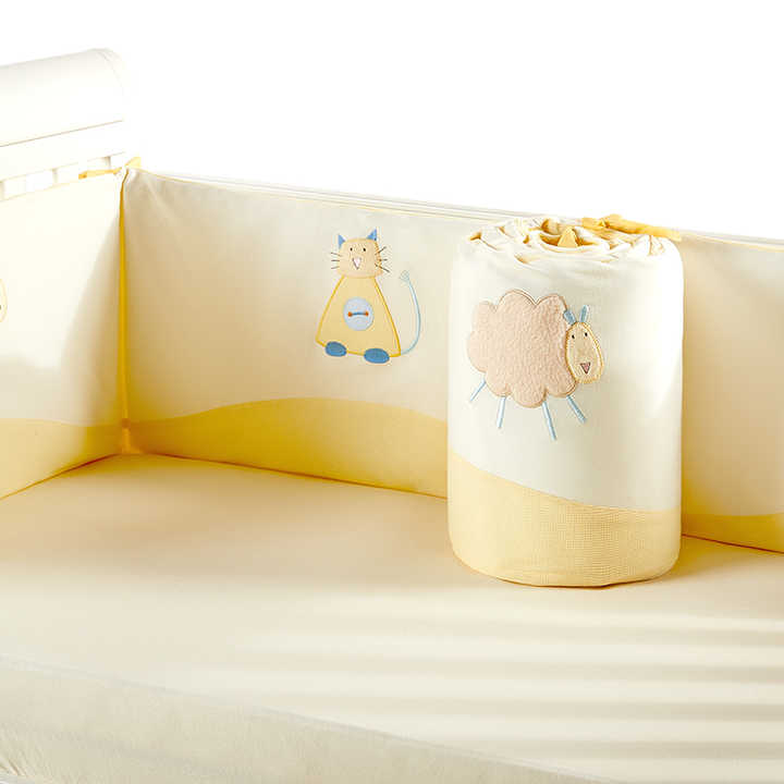 North Soft Bag Fence, Detachable and Washable for Newborns