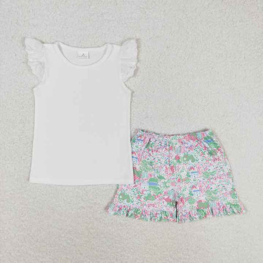 Clothing Kids Newborn Girl Outfits- 2 Piece Set for Newborn Baby Girls