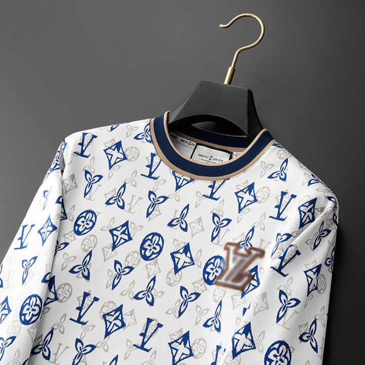 كنزة صوفية للرجال بغطاء رأس ومطولة بأكمام .