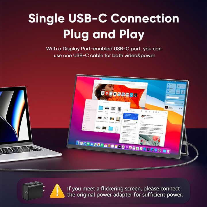 مزدوجة الشاشة ومكبرات - كمبيوتر