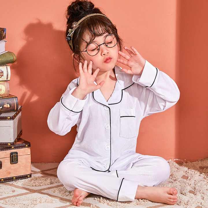 Long-sleeved velvet pajamas