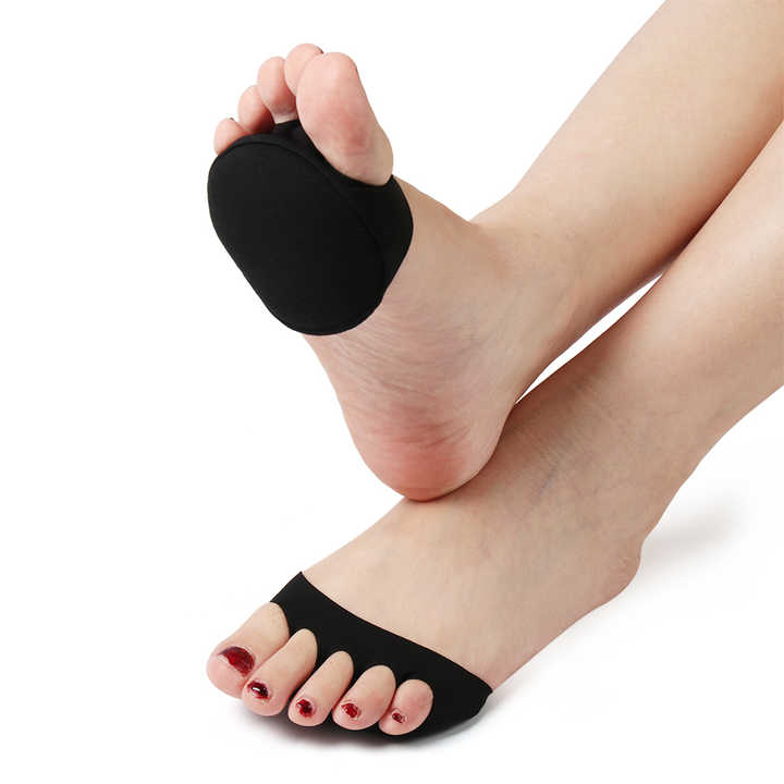 Pain Care Absorbs Shock Socks Toe Pad Women's Shoes with Heel Toe Cushion