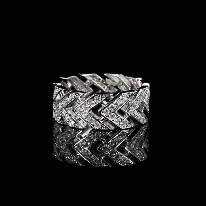 خواتم مجوهرات مطلية بالذهب