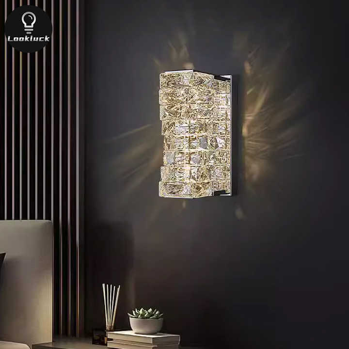 مصابيح حائط كريستالية