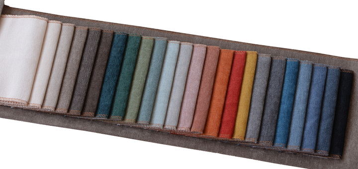 Hot Selling 24 Colors in Stock 280gsm Polyester Sofa Fabric